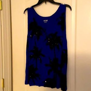 Women’s sparkly tank top XL